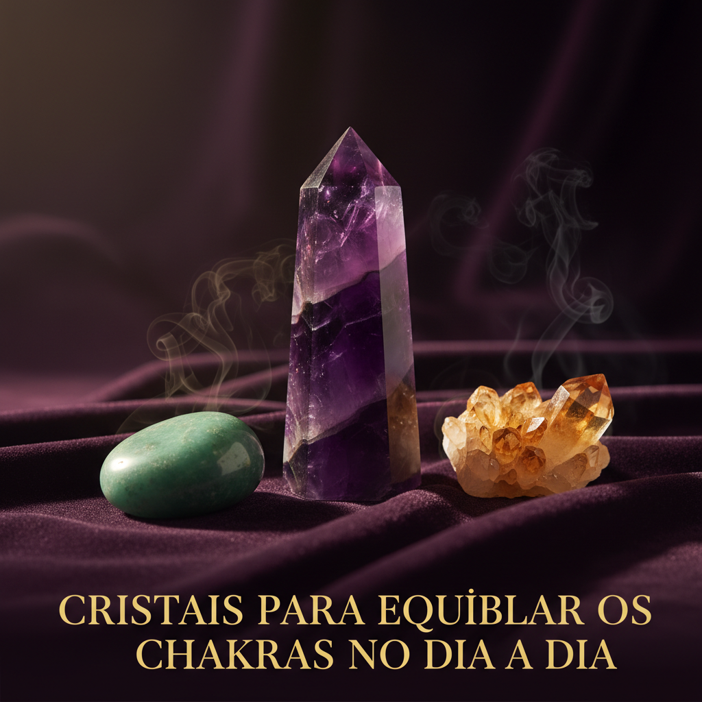 Chakras e Cristais: Harmonia Diária para a Alma