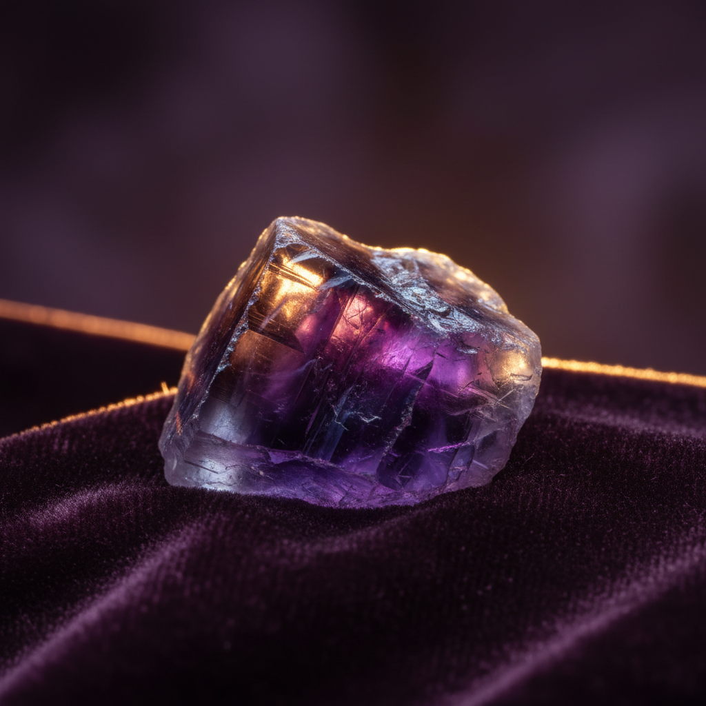 Fluorita Roxa: A Sinfonia Violeta do Discernimento