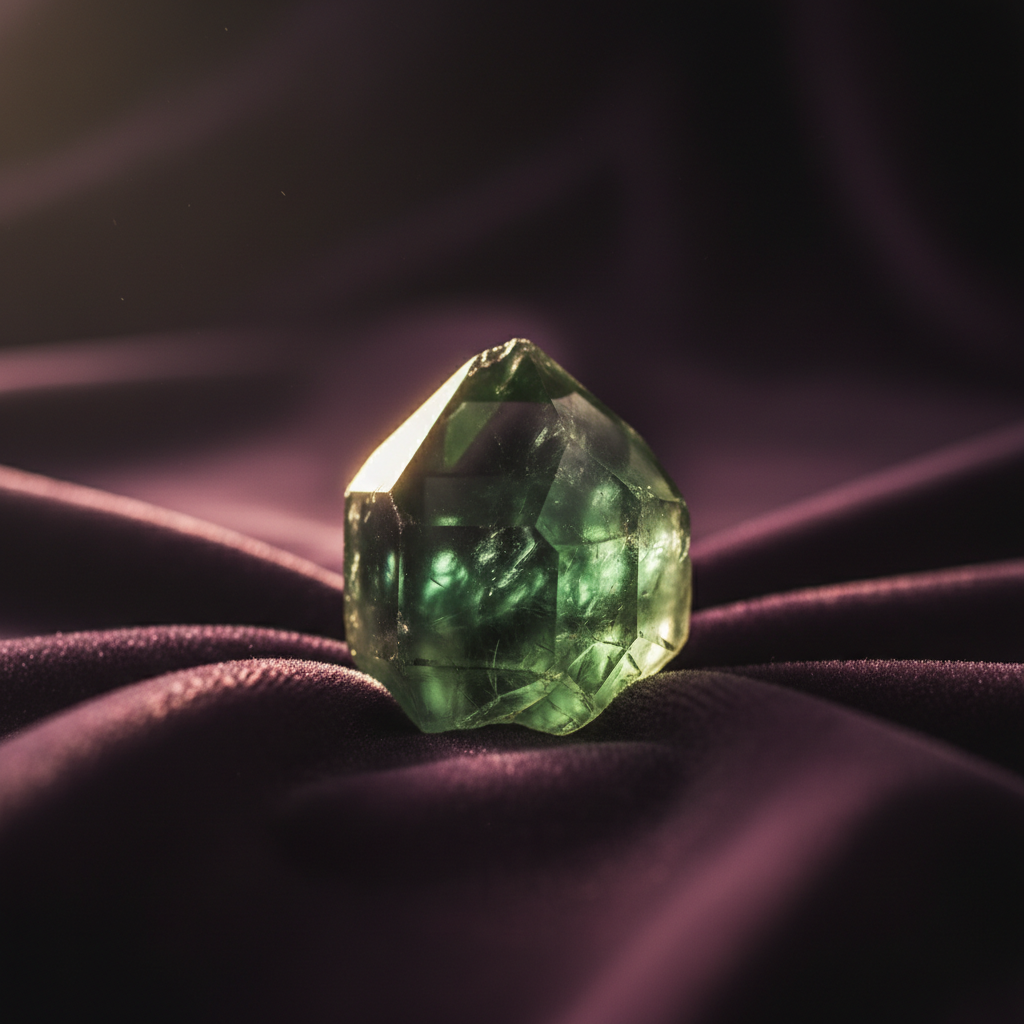 Fluorita Verde: O Sopro Suave da Clareza e Equilíbrio