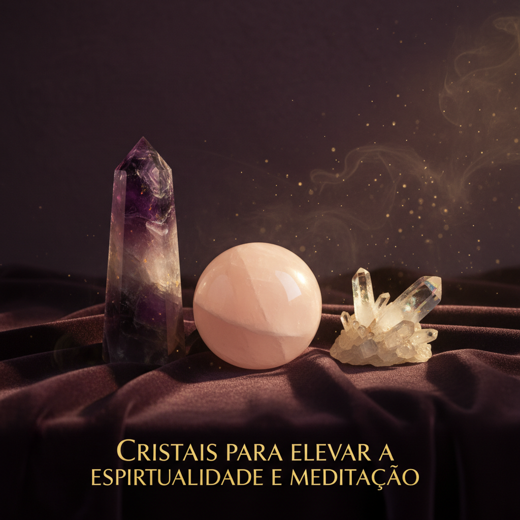 Jornada Interior: Cristais para Espiritualidade e Meditação