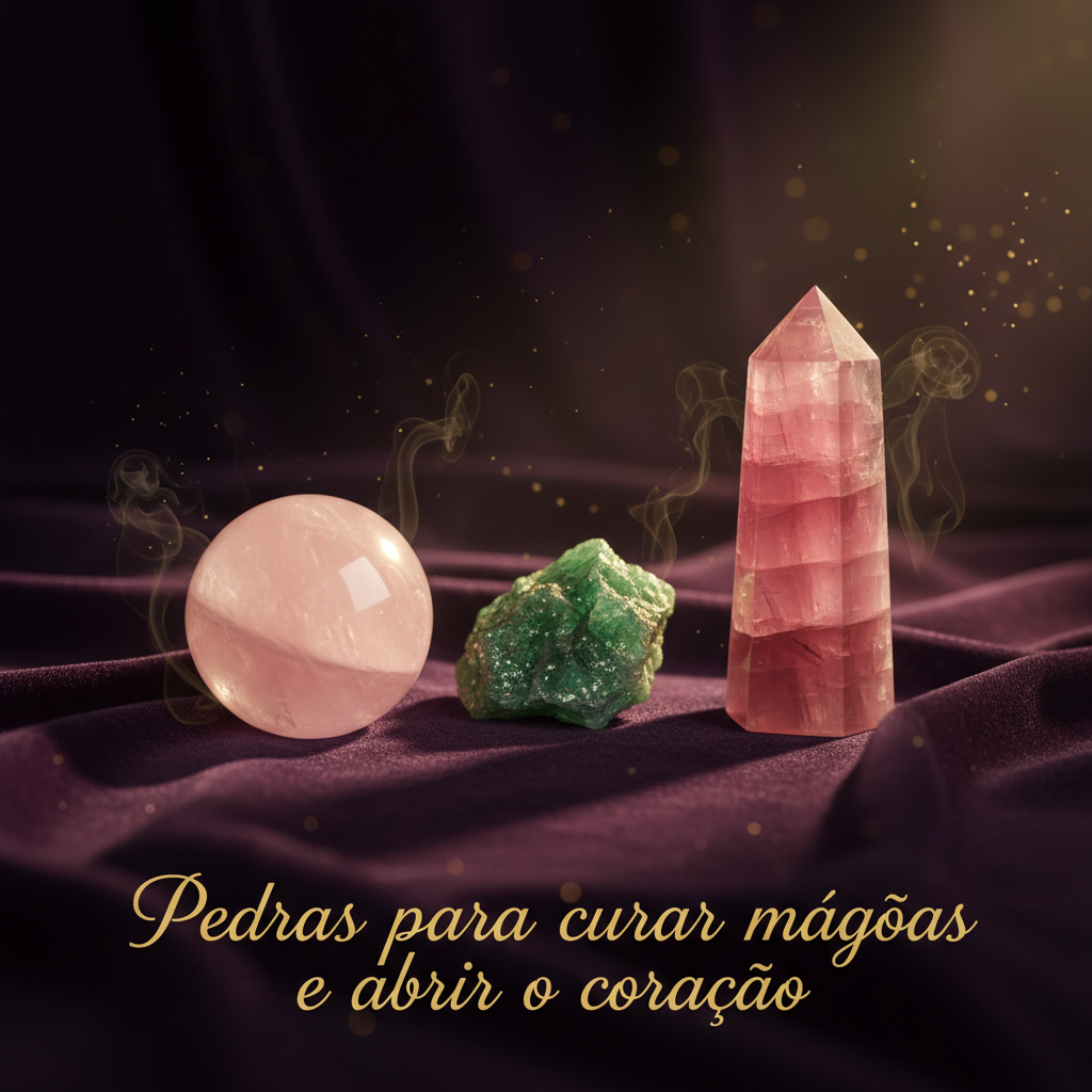 Pedras para Aliviar Mágoas e Abrir o Coração