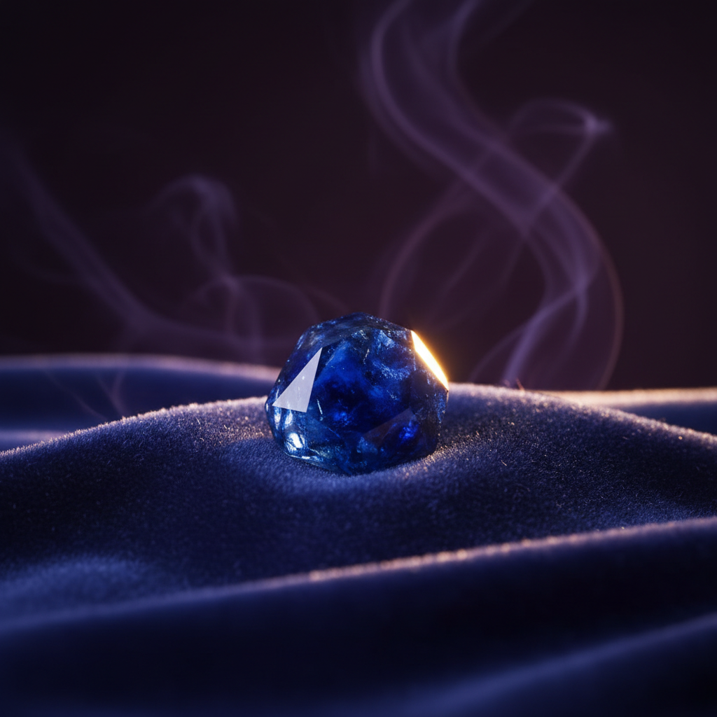 Safira Azul: O Azul Profundo da Sabedoria e da Lealdade